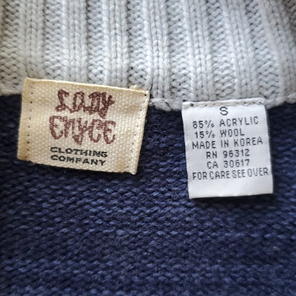 ENYCE SWEATER JACKET SIZE S - Picture 5 of 6